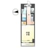 仮）西条駅前新築マンション 1Kの間取り