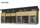 西条町寺家アパート　Ａの外観