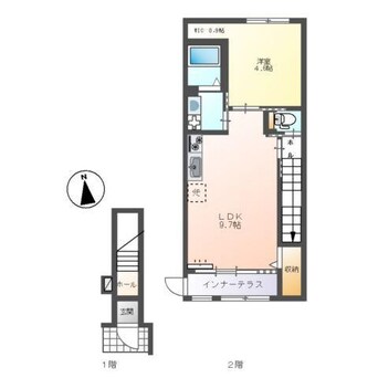 間取図 WBeC（新築