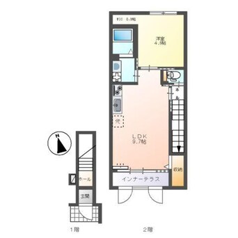間取図 WBeC（新築