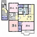 アップルハウスの間取図