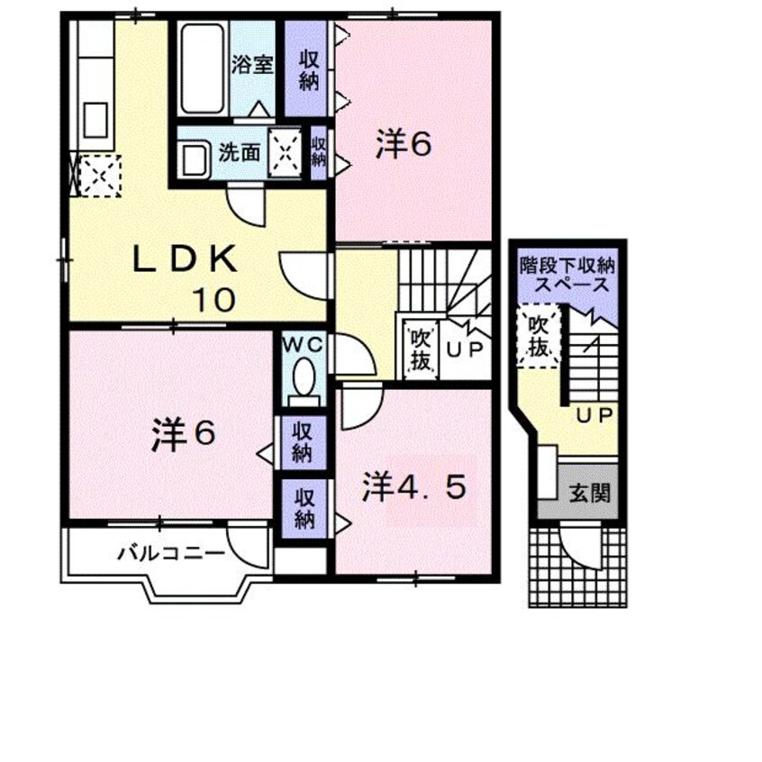 間取図 サンセールⅡ