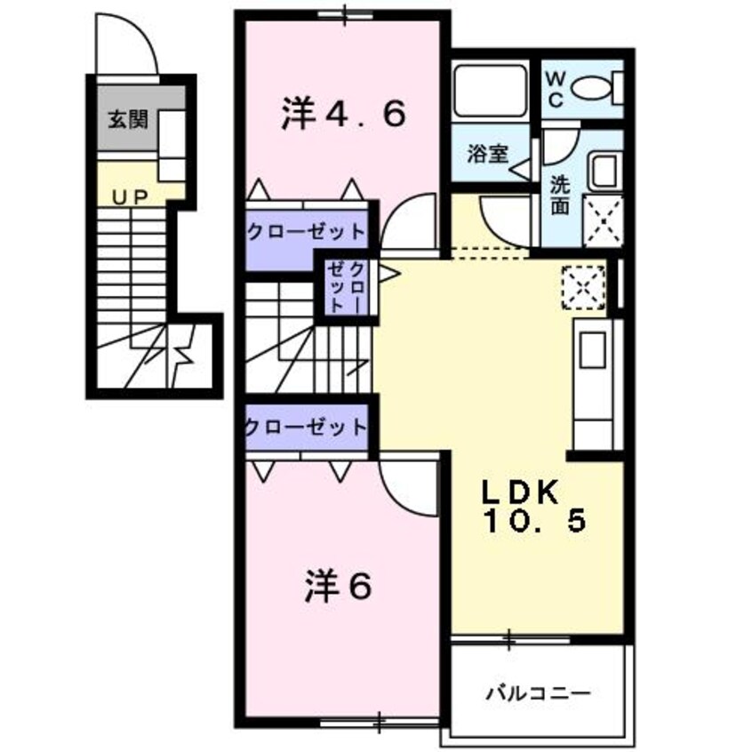 間取図 サンブローテ