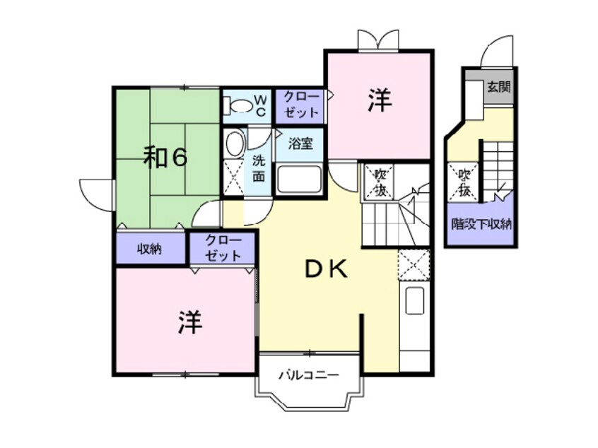 間取図 フロレスタⅢ