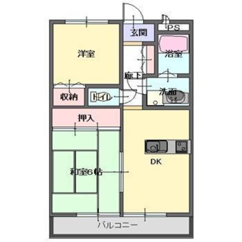 間取図 コーポコレクトⅠ