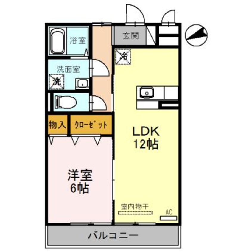 間取図 フェアリーシャンテ