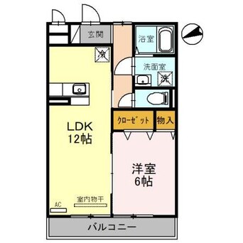 間取図 フェアリーシャンテ