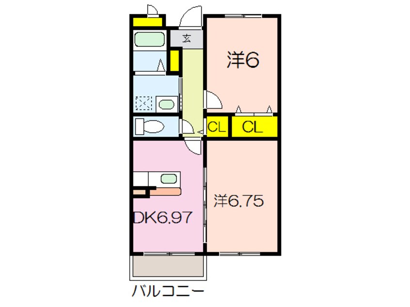 間取図 グランド堀