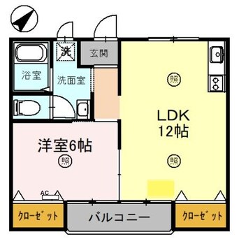 間取図 シャルムキリムラ