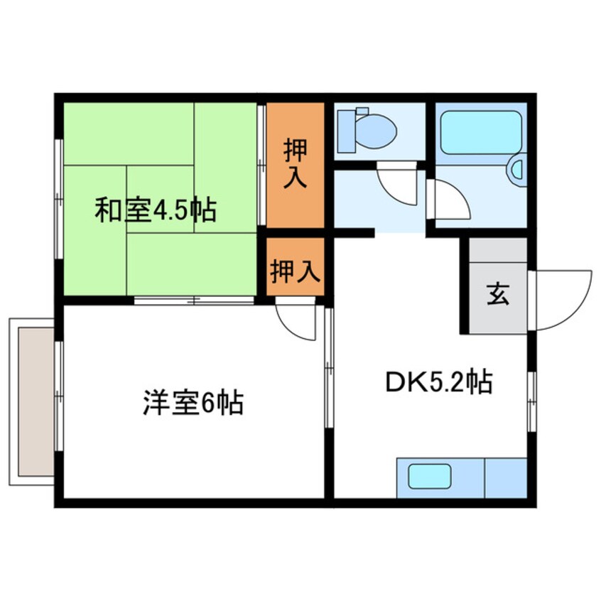 間取図 メゾンリヴ