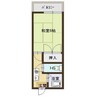 ルミーナ暁 1Kの間取り