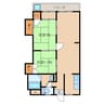 マンションエストワン 2LDKの間取り