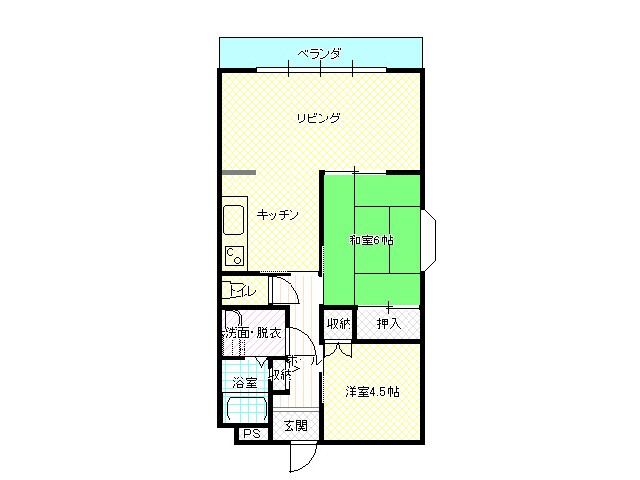 間取り図 プラザフィオーレ