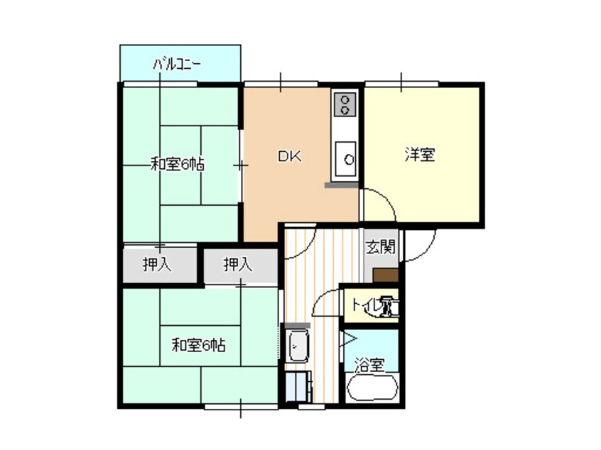 間取図 フレグランス