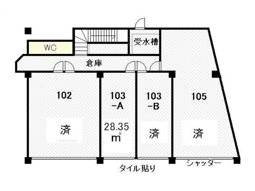 間取図 芦田ビル