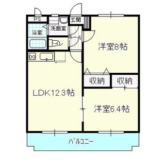 間取図 プロムナード２