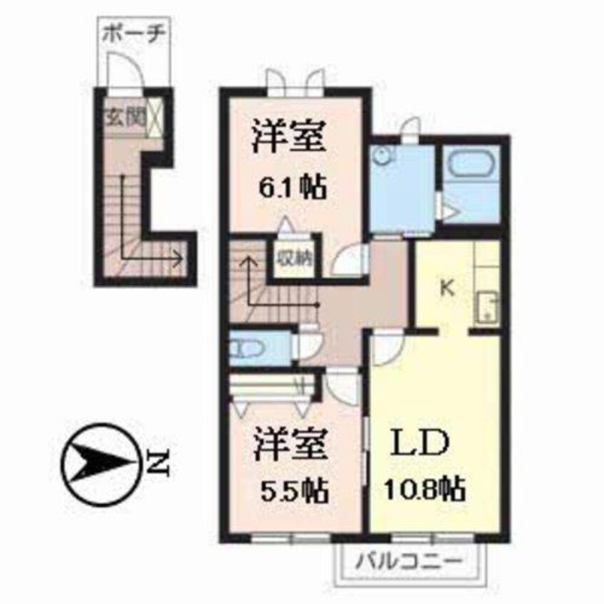間取図 ウィンドコート