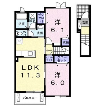 間取図 メゾン ド アルテミス