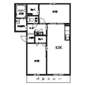 間取図 メゾン・ド・エムズ Ⅰ