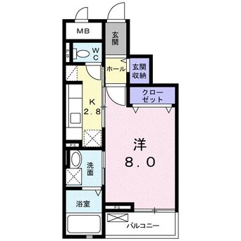 間取図 グランド堀Ⅱ