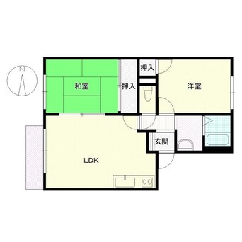 間取図 サン・壱番館