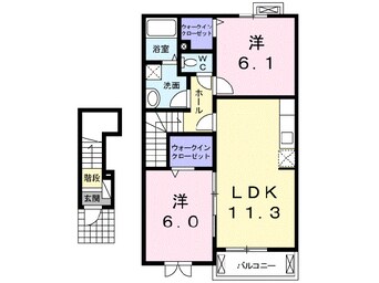 間取図 スカイヒルズコート