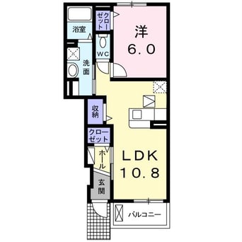 間取図 ジュネスⅠ
