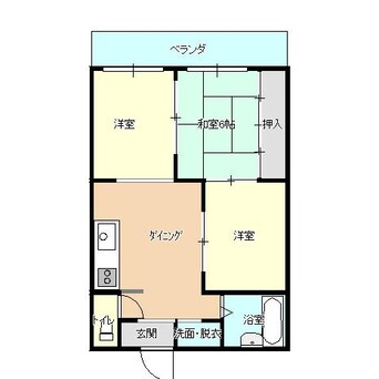 間取図 マンション大山