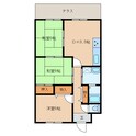 ライフステージ広瀬　駒場新町の間取図