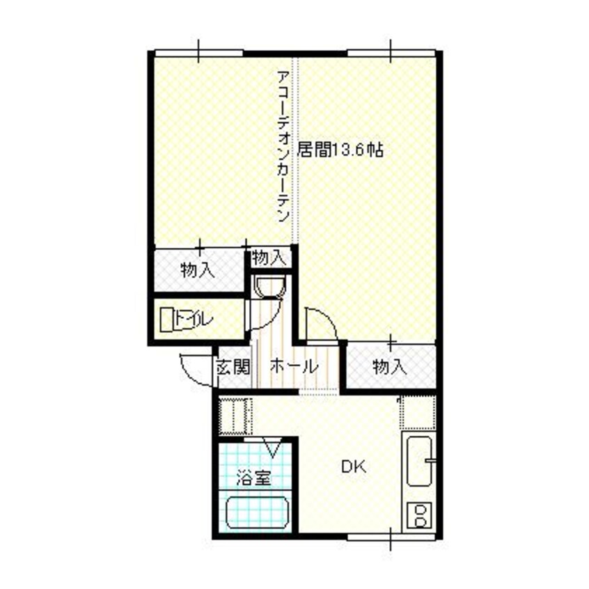 間取図 バウハウスⅡ