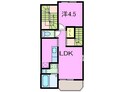 サンフェリシアン綾部駅前の間取図