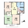 ピュアコートⅡ 3Kの間取り