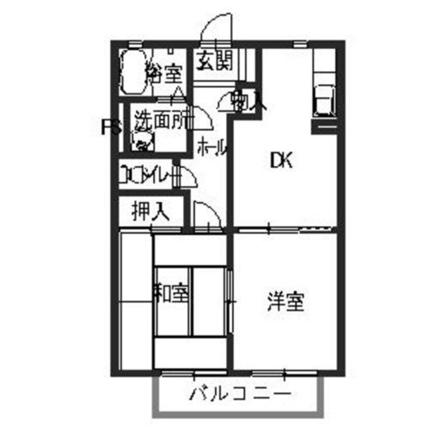 間取図 グランドゥール3輝