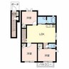 アプリコット 3LDKの間取り