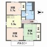 メゾンソレーユ内田Ⅰ 3Kの間取り