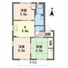 ディアコートＥ 3Kの間取り