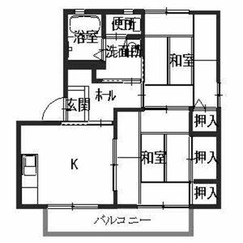 間取図 メゾンソレーユⅡ