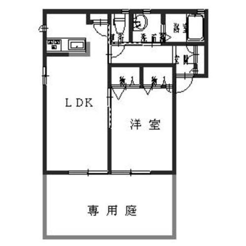 間取図 メゾン・グランドゥールⅠ