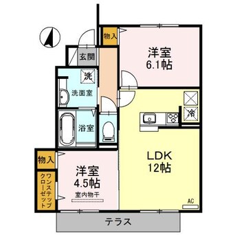 間取図 リジエル　グラース