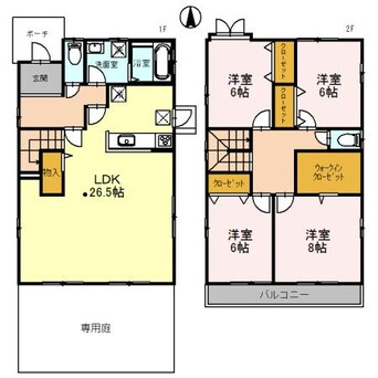 間取図 福知山市前田戸建