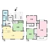丹波市市島町貸家 4LDKの間取り