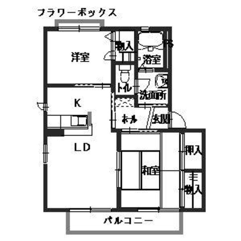 間取図 コート・プレサージュC