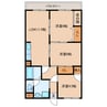 シャルムＴ・Ｍ 3LDKの間取り