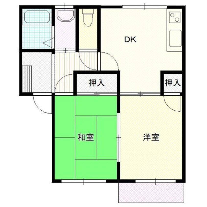 間取図 グレースヒルズ