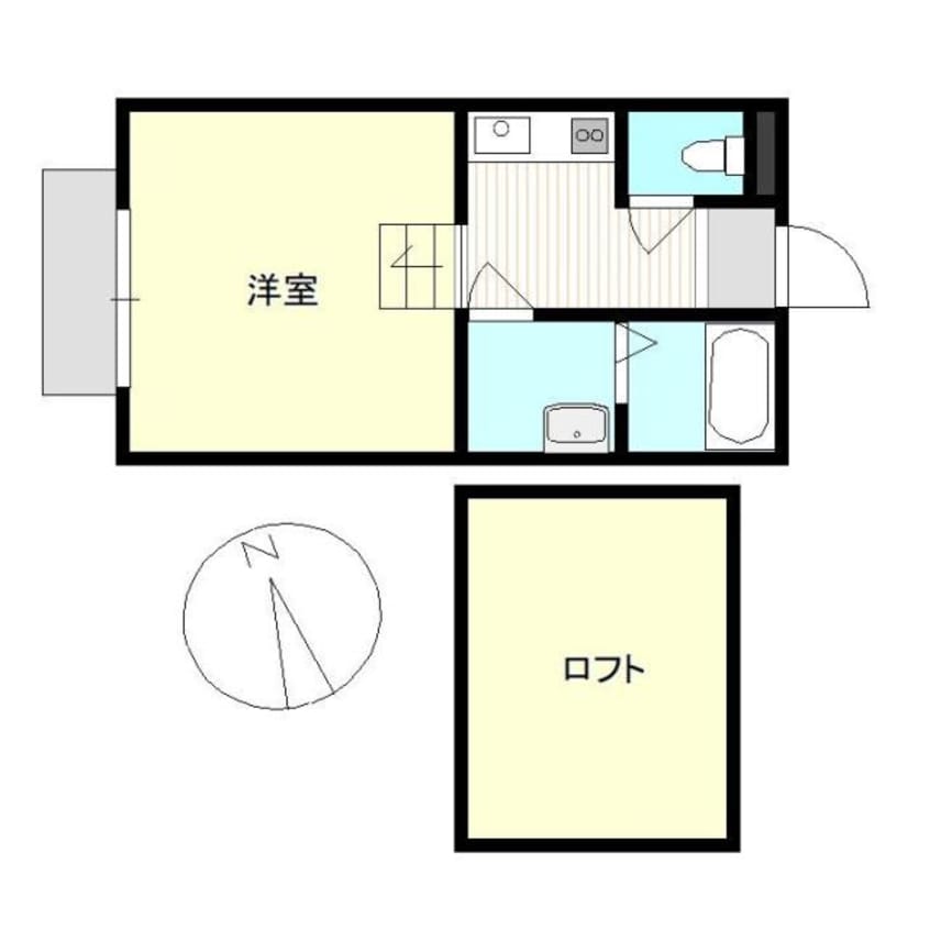 間取図 キャッスルガーデン　二