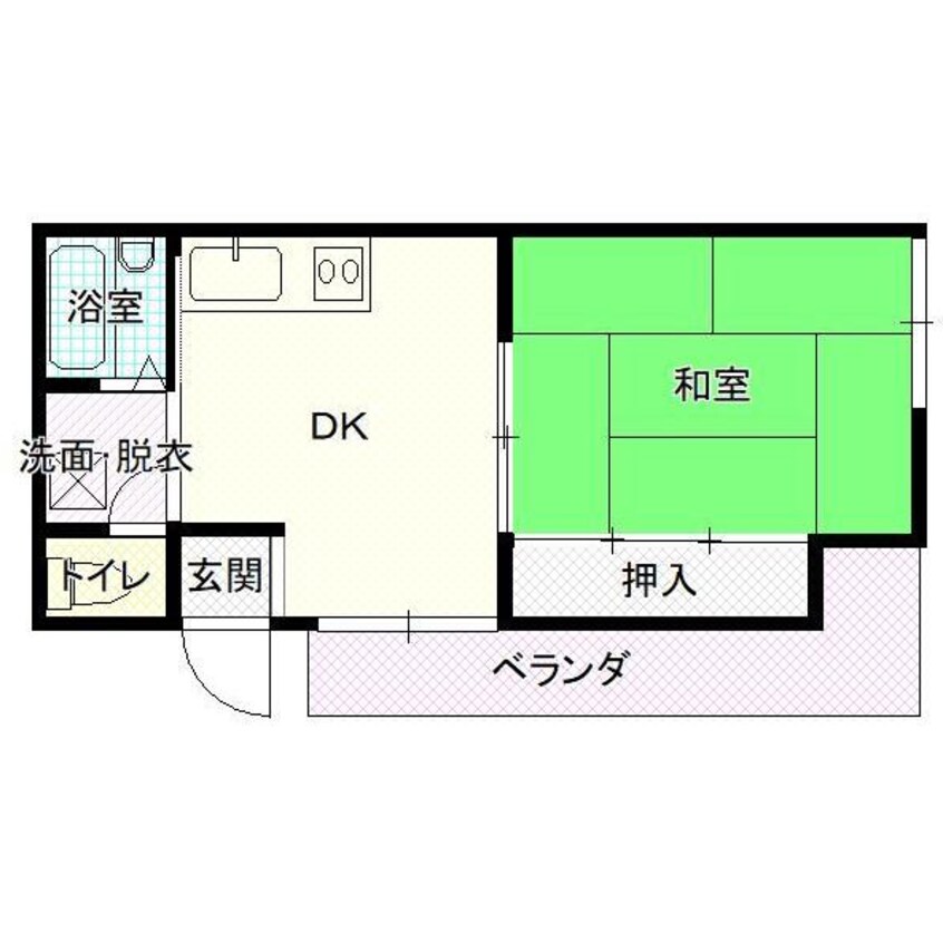 間取図 ビバーチェ本庄