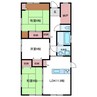 神宮寺町加迫借家 3LDKの間取り