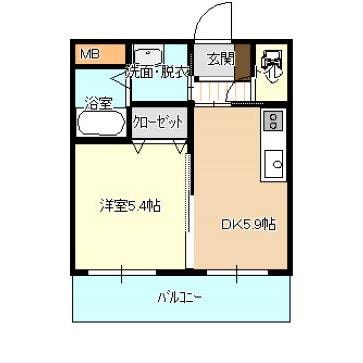 間取り図 プロムナードⅢ