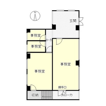 間取図 Rivi 由良ビルⅡ