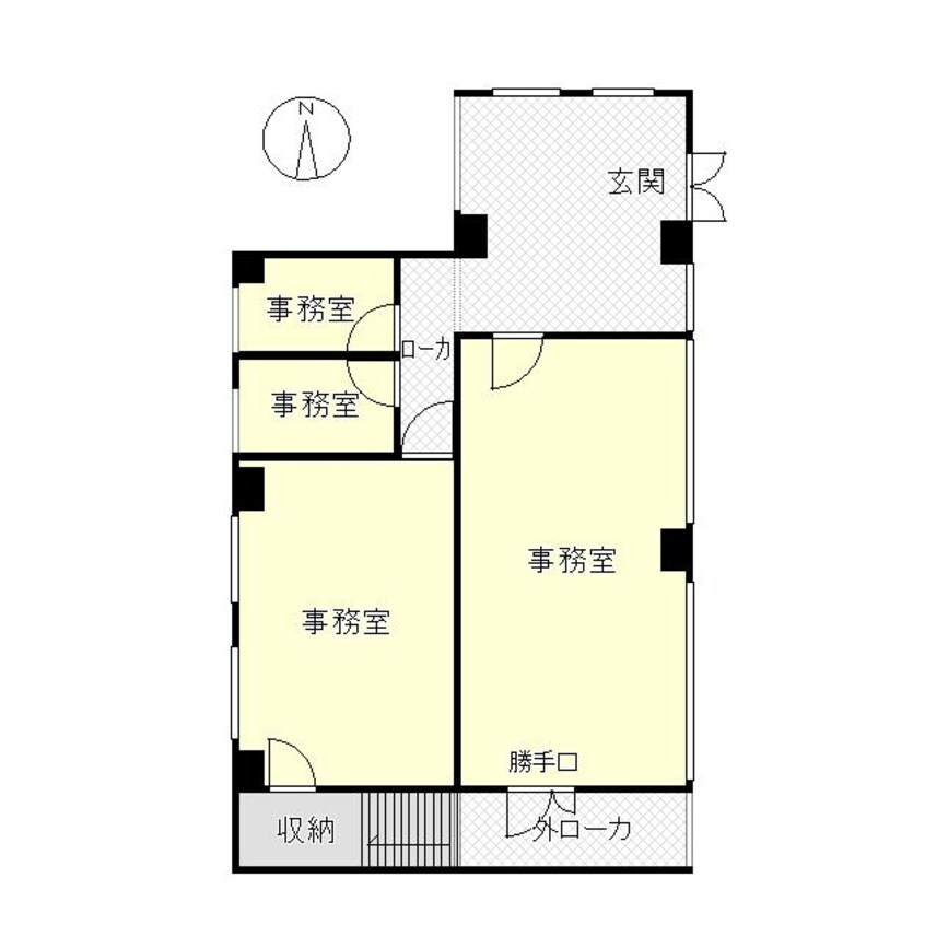 間取図 Rivi 由良ビルⅡ